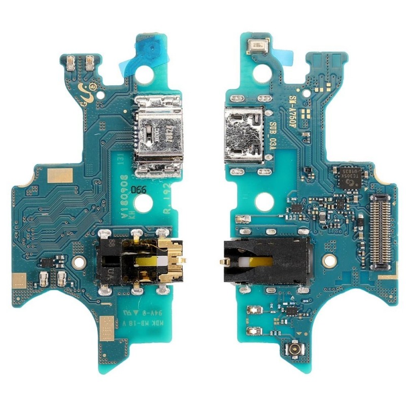 Samsung Connettore di Ricarica Micro USB con Microfono Flex Board Originale per Galaxy A7 2018 SM-A750