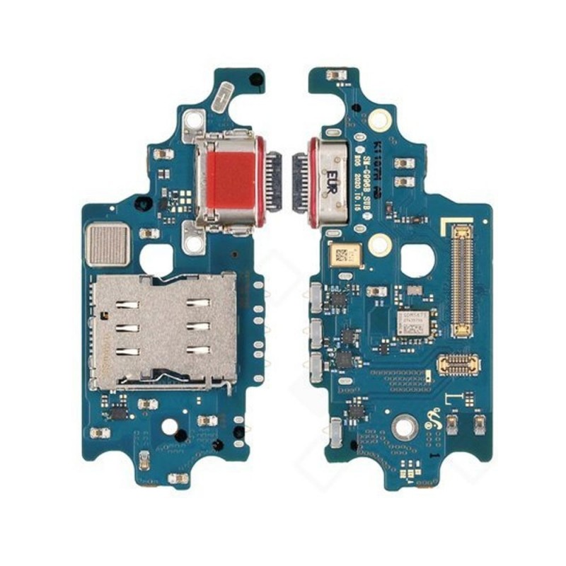 Samsung Connettore di Ricarica USB Type-C con Lettore Sim Card Flex Board Originale per Galaxy S21 Plus 5G SM-G996