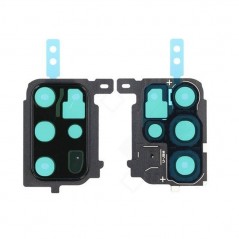 Buy Samsung Frame with Lens for Rear Camera + Original Sticker for Galaxy S20 Plus SM-G985 | S20 Plus 5G SM-G986 online