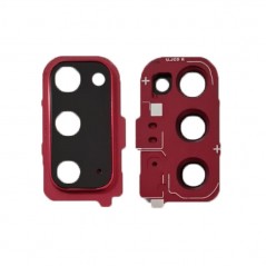 Samsung Cornice con lente per Camera Posteriore + Adesivo Originale per Galaxy S20 SM-G980 | S20 5G SM-G981