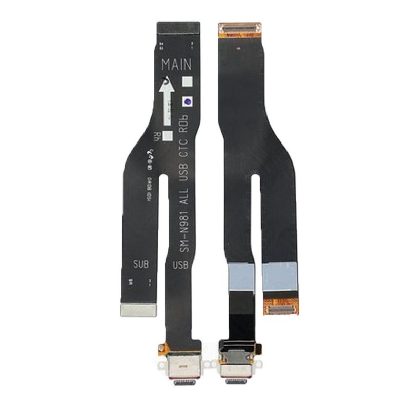 Samsung Original Flex Cable for Motherboard + Type-C Charging Connector for Galaxy Note 20 SM-N980 | Note 20 5G SM-N981