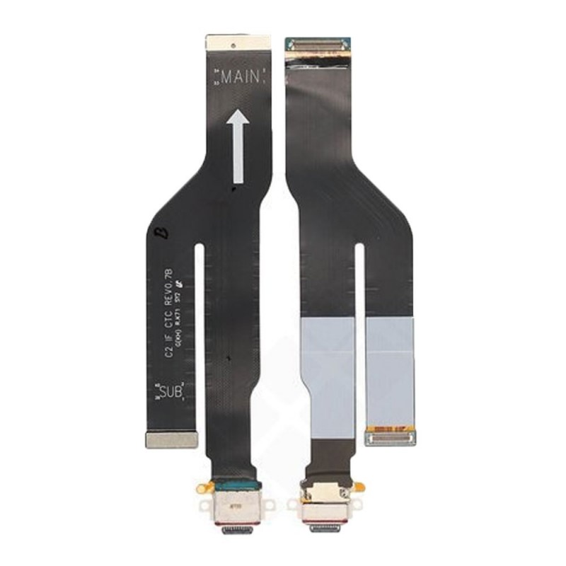 Samsung Flessibile Scheda Madre + Connettore di Ricarica Type-C Per Galaxy Note 20 Ultra N985 | Note 20 Ultra 5G N986