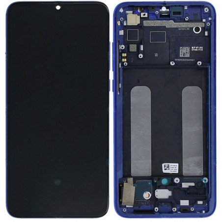 Scopri Xiaomi SERVICE PACK Display LCD ORIGINALE + Frame Per Mi 9 Lite M1904F3BG | Aurora Blu in dettaglio