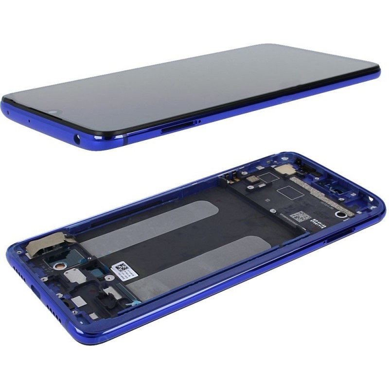 Xiaomi SERVICE PACK Display LCD ORIGINALE + Frame Per Mi 9 Lite M1904F3BG | Aurora Blu