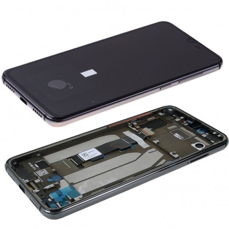 Xiaomi SERVICE PACK Display LCD ORIGINALE + Frame Per Mi 9 SE M1903F2G | Nero