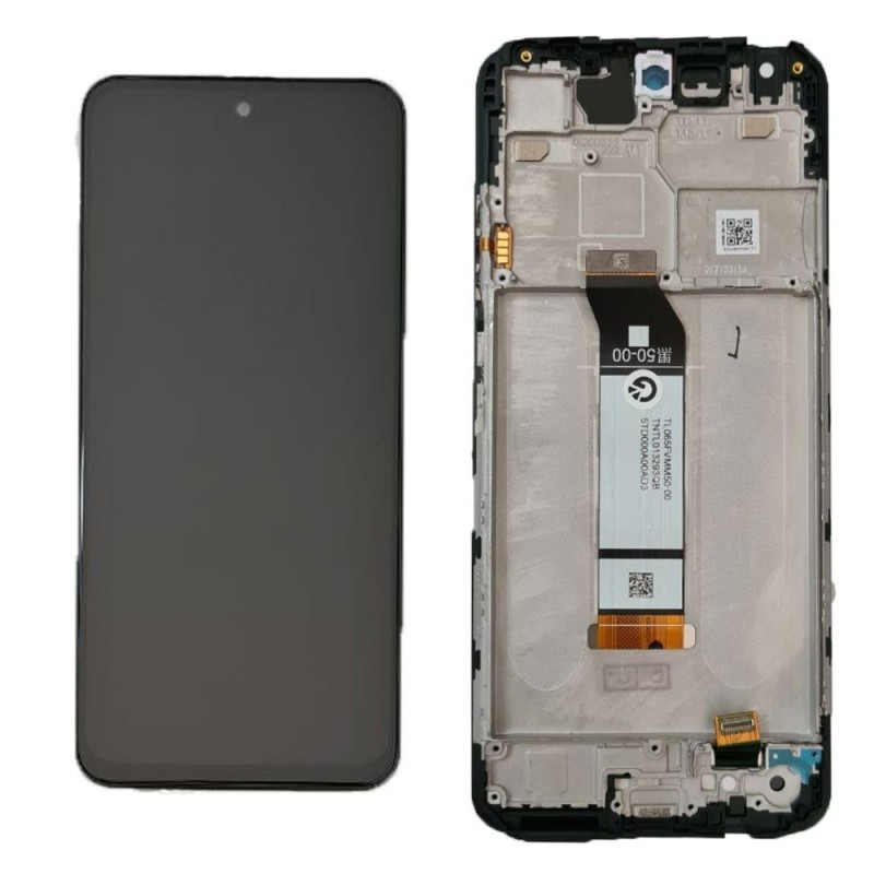 Xiaomi Service Pack Original LCD Display + Frame For Redmi NOTE 10 5G M2101K7BG | Tarnish