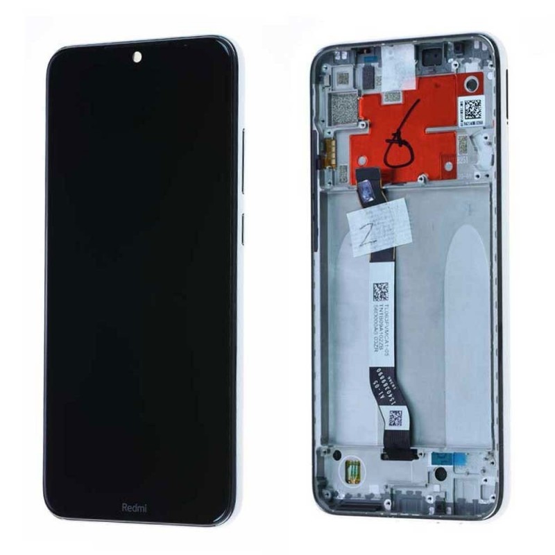 Xiaomi Service Pack Original LCD Display + Frame For Redmi NOTE 8T M1908C3XG | White