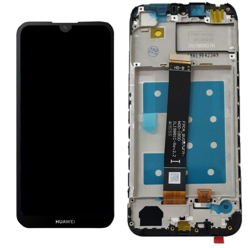 LCD Display + Frame For Huawei Y5 2019 BLK