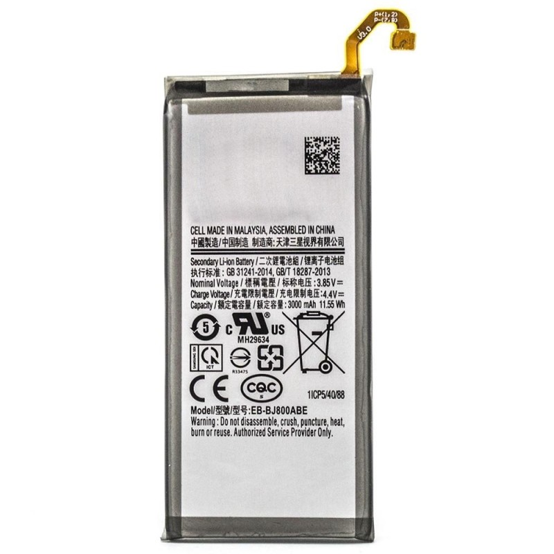 Samsung Battery EB-BJ800ABE for Galaxy A6 A600 J6 J600 2018 Bulk Samsung Battery EB-BJ800ABE for Galaxy A6 A600 J6 J600 2018 Bulk
