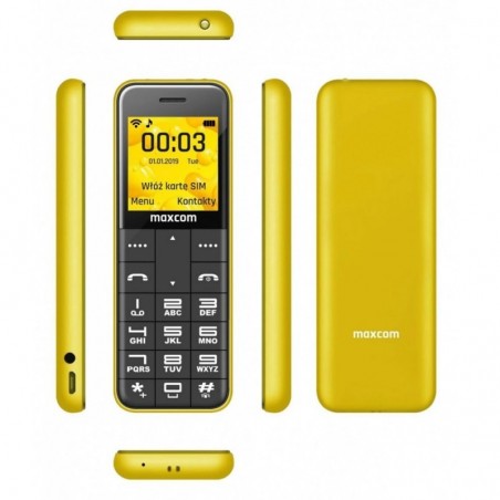 Maxcom MM111 Cell Phone 2G GSM Quad-Band 1.44" Phonebook up to 100 Numbers