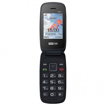 Maxcom MM817 Mobile Phone, Single Sim, 2.4" Display | Black