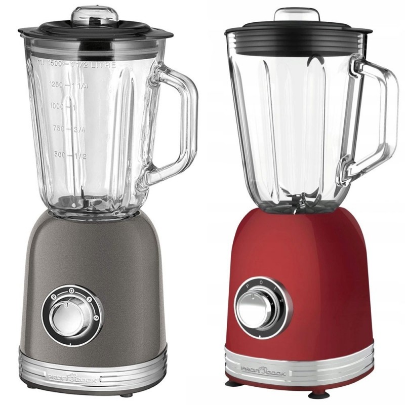 ProfiCook Mixer Universale Vintage PC-UM1195 800W per Frullare, Sbattere, Tritare, Agitare, Mescolare ProfiCook Mixer Universale Vintage PC-UM1195 800W per Frullare, Sbattere, Tritare, Agitare, Mescolare