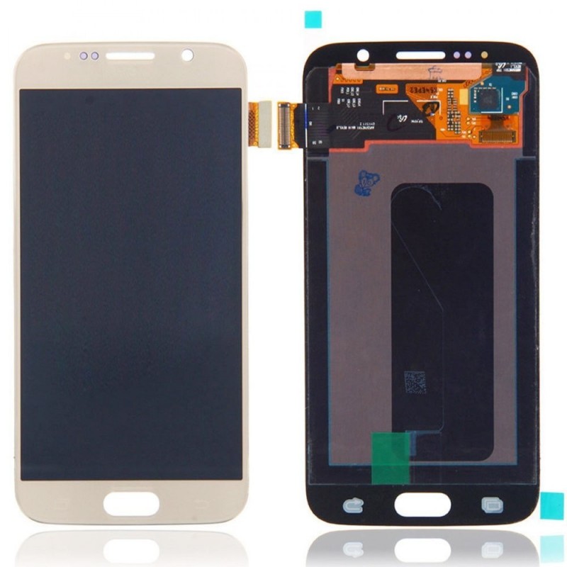 Samsung Service Pack LCD For Galaxy G920 S6 Gold