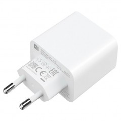 Xiaomi Mi 33W Caricabatteria Fast Charger USB-C USB-A | Bianco