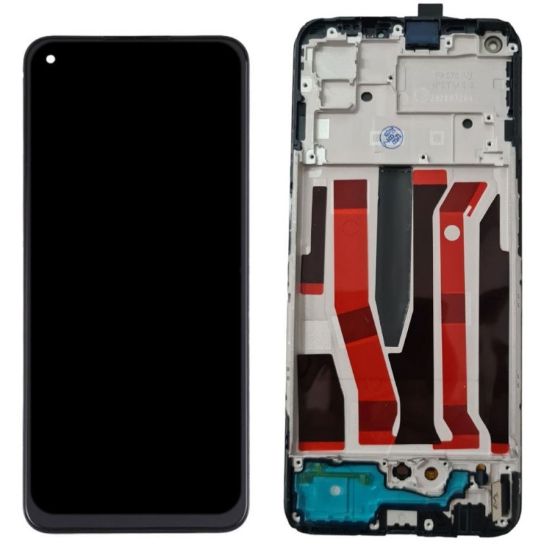 Display LCD ORIGINALE RIGENERATO + Frame Per Oppo A94 5G / Reno 5Z 