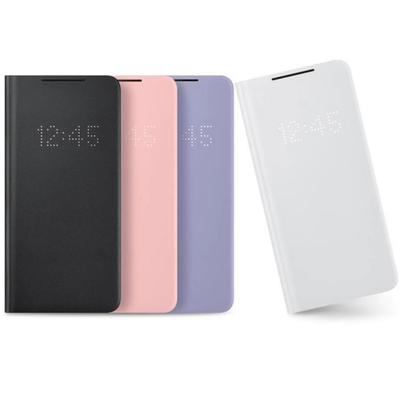 Samsung Led View Cover EF-NG991P for Galaxy S21 - S21 5G - Bulk