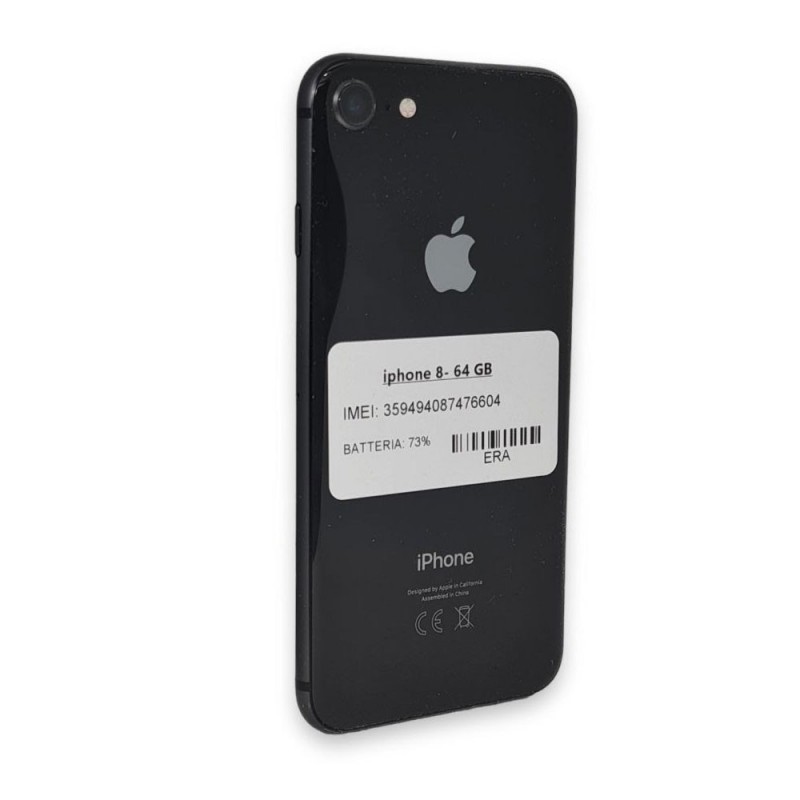 Apple iPhone 8 Rigenerato 64GB Batteria 73% | Grey Apple iPhone 8 Rigenerato 64GB Batteria 73% | Grey
