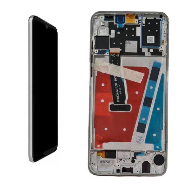 Display LCD PARI ORIGINALE + Frame Per Huawei New Edition 2020 / P30 Lite Old Edition | Camera da 48 MP
