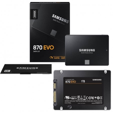 Immagine prodotto Samsung SSD 870 EVO Memoria da 250GB SATA 2.5'' 6G