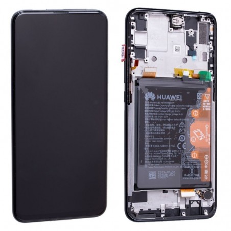 Acquista Huawei SERVICE PACK Display LCD ORIGINALE + Frame e Batteria P Smart Z STK-LX1 | Nero su Smartness