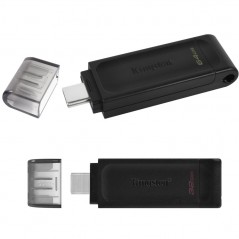 Compra Kingston Pen Drive Usb-C 3.2 DT70 32GB 64GB online