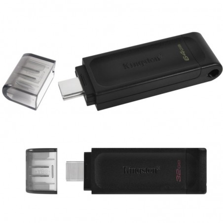 Compra Kingston Pen Drive Usb-C 3.2 DT70 32GB 64GB online