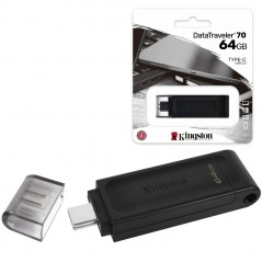 Kingston Pen Drive Usb-C 3.2 DT70 32GB 64GB