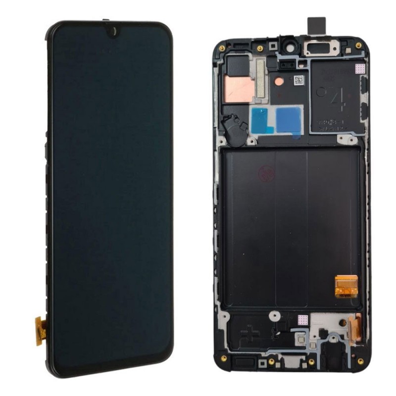Display LCD ORIGINALE RIGENERATO + Frame Per Samsung Galaxy A40 SM-A405 