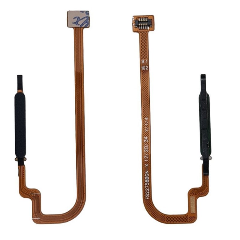 Tasto Accensione On Off + Lettore d'impronta ORIGINALE XIAOMI per REDMI NOTE 9T | M2007J22G | J22 |