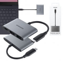 Photo of Samsung Multiport Adapter EE-P3200BJEG USB 3.1 Port and HDMI + USB-C | Black Gray - Samsung