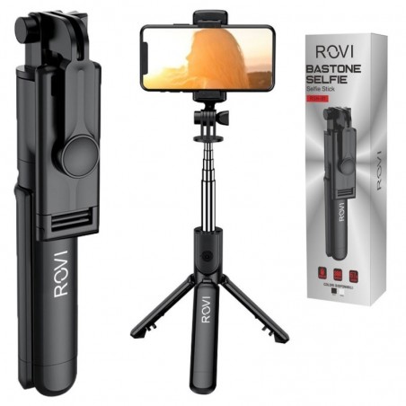 Rovi Selfie Stick for devices up to 9.2" Adjustable height from 24 to 67cm Wireless 4.2 3v battery