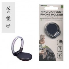 Acquista TEKMEE Supporto Universale per Auto Ring Car Phone Holder 3 in 1 Magic Ring su Smartness
