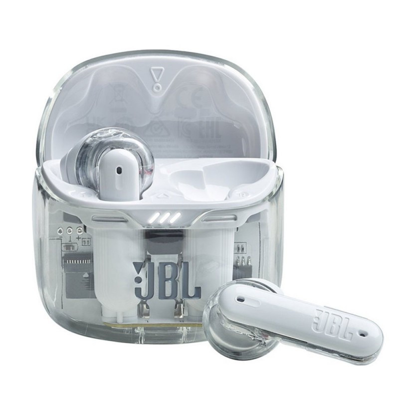 JBL Tune Flex Auricolari True Wireless Noise Cancelling | Ghost White JBL Tune Flex Auricolari True Wireless Noise Cancelling | Ghost White