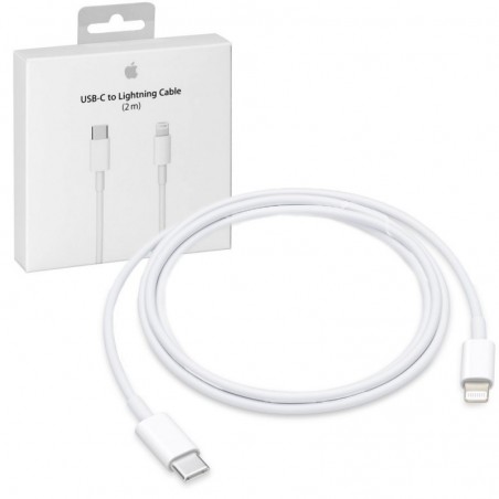 Foto di Apple USB-C a Cavo Lightning MKQ42ZM/A 2mt Blister - Apple