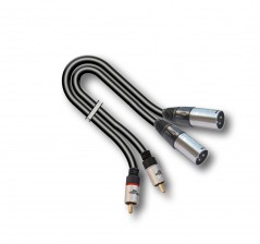 Discover AUDIODESIGN PRO Cavo Adattatore X-PRO da 2 RCA M a 2 XLR3 M da 1,5 mt details