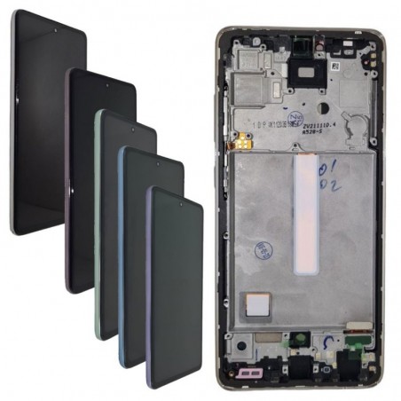 Acquista Display LCD OLED (FULL SIZE) + Frame Per Samsung Galaxy A52S SM-A528 / A52 SM-A525 / A52 5G SM-A526 su Smartness
