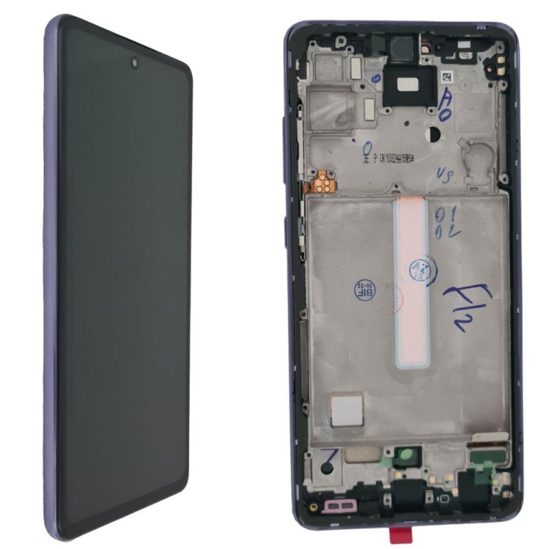 Display LCD OLED (FULL SIZE) + Frame Per Samsung Galaxy A52S A528 / A52 4G A525 / A52 5G A526