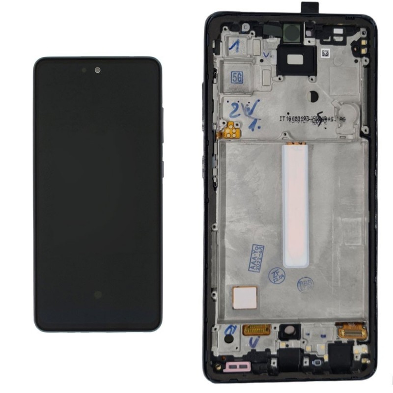 Display LCD OLED + Frame Per Samsung Galaxy A52S A528 / A52 A525 / A52 5G A526